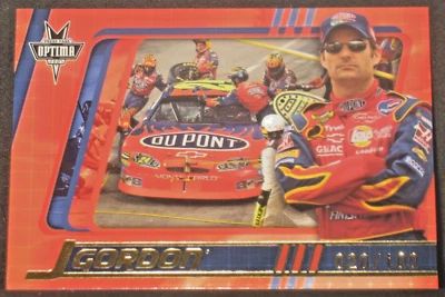 Jeff Gordon 2005 Press Pass Optima Gold Parallel #G10 (20/100) - Image 1 of 2
