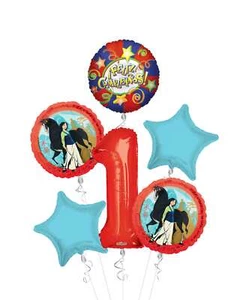 Mulan iFeliz Cumpleanos Balloon Bouquet (6 Balloons) Viva Party - Picture 1 of 10