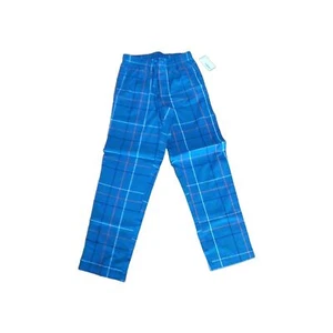 Nuevo con etiquetas Pantalón de pijama Sonoma The Woven azul blanco negro a cuadros talla pequeña - Imagen 1 de 2