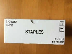 Box of 3 Konica Minolta Staples SK-602 14YK - Photo 1/2