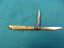 VERY NICE OLDER VTG TWO BLADE "COLONIAL U.S.A." POCKET KNIFE; SHOWS MINOR WEAR