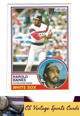 1983 O-Pee-Chee #177 Harold Baines - Image 1 of 2