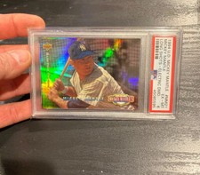MICKEY MANTLE PSA 6 Upper Deck Electric Diamond Yankees Collector Card MM21 1994