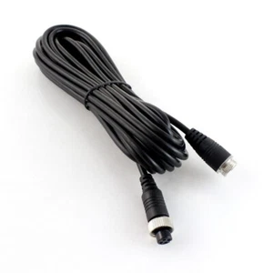 Cable de extensión de aviación de 5 m 4 PIN para cámara de visión trasera monitor remolque caravana casa rodante - Imagen 1 de 17