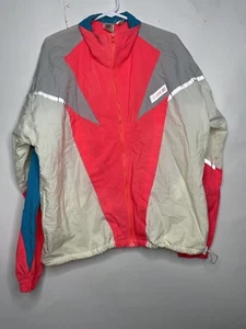 Vintage Nike Windbreaker Übergangsjacke Gr. Large 80er 90er bunt - Bild 1 von 9