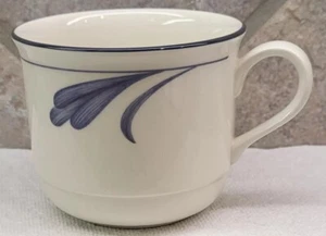 Lenox Blue Brushstrokes Coffee Cup 10 fl oz - Picture 1 of 5