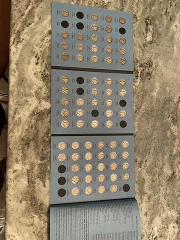 NEAR COMPLETE MERCURY DIME SET (1916 TO 1945) BEAUTIFUL SET- MISSING TEN Cover