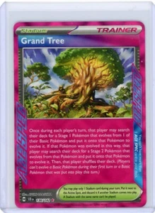 Grand Tree Pink Trainer 136/142 Stellar Crown Pokemon - Picture 1 of 2