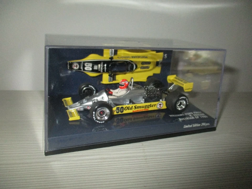 WILLIAMS FORD FW07 R.KEEGAN GP 1980 MINICHAMPS 1:43 REF.400 800150 - Immagine 1 di 1