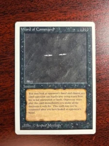 *** WORD OF COMMAND MTG -- UNLIMITED -- SEHR SCHÖNER ZUSTAND! *** - Bild 1 von 9