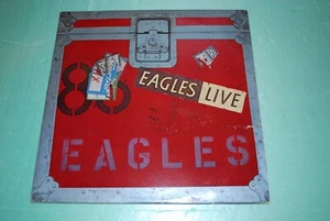 EAGLE LIVE DOUBLE LP RECORD ALBUMS 1980 - Picture 1 of 4