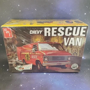 AMT Chevy Rescue Van New Sealed 1/25 Model Kit - Retro Deluxe Edition AMT812/12 - Picture 1 of 8