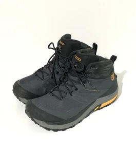 Topo Athletic Men's 10.5 Trailventure 2 WP Hiking Shoes Charcoal Orange - Picture 1 of 11