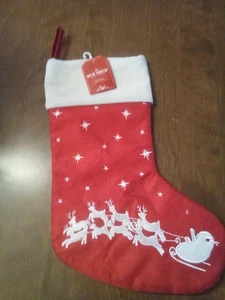 Roter Schuppen Weihnachtsstrumpf 11 x17 - Bild 1 von 2