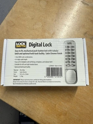 CODELOCK CL155 SG Digital Keypad Push Button Door Lock Mechanical Keyless Code - Image 1 of 2