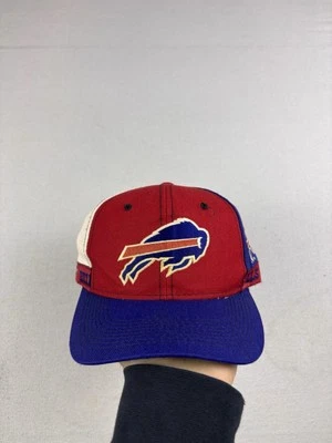 Vintage Buffalo Bills Hat Snapback Cap Colorblock NFL Football Pro Player 90s - Image 1 of 4