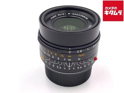 Leica Summicron M 28 mm f/2 ASPH negro [11618] -casi como nuevo- 9371 Foto 1 de 3