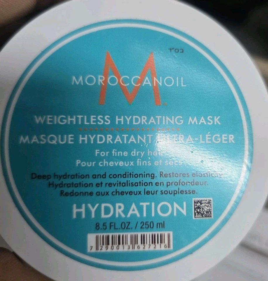 Moroccanoil Weightless Hydrating Hair Mask 8.5 oz/ 250 ml New - Image 1 of 1