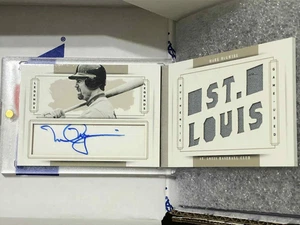 Mark McGwire 2014 National Treasures #82 Legends Jumbo Jersey Auto Booklet 09/25 - Picture 1 of 2