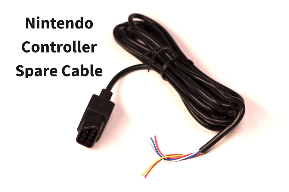Nintendo NES Controller Replacement Cable, 170 cm, 5.5 ft - Image 1 of 2
