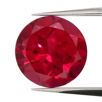 1.89 Ct Ruby Gemstone, Red Ruby, Round Ruby, July Birthstone, Ruby Faceted GN119 - Image 1 of 4