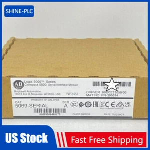 NEW Sealed AB 5069-SERIAL Compact Logix 5000 Interface Module US Free Tax - Picture 1 of 3