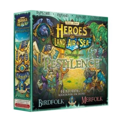 Heroes of Land Air & Sea: Expansion Pestilence 7-Player Board Game - Image 1 of 2