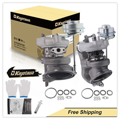 Turbocompresor derecho y derecho para BMW N54B30 335i 335xi 335i xDrive 2007-2010 TD03 Foto 1 de 4