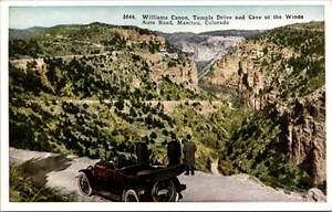 Williams Kanon Höhle der Winde Manitou Springs Colorado Postkarte - Bild 1 von 2