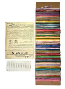 DMC 324 Colors Embroidery Floss Craftways Two-yard Strands No Original Packaging - Picture 1 of 14