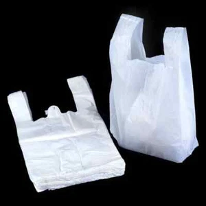 BOLSAS DE PLÁSTICO CHALECO BOLSA BLANCA *TODAS LAS TALLAS* - SUPERMERCADOS PUESTOS TIENDAS - Imagen 1 de 12