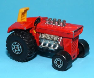 MATCHBOX SUPERFAST 25 MOD TRACTOR RED CROWN WHEELS 1972 LESNEY ENGLAND - Bild 1 von 4