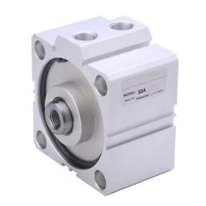 Doppelwirkend SDA25-5 25 mm Bohrung 5 mm Hub Luft Pneumatischer Kompaktzylinder 25x5 mm - Bild 1 von 6
