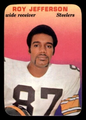 1970 Topps Super Glossy Football #17 Roy Jefferson NM *d3 - Image 1 of 2