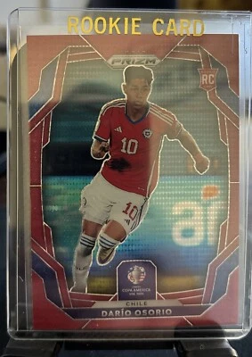 DARIO OSORIO 2024 Panini Prizm Copa America RED PULSAR Prizm RC #/125 - Image 1 of 2