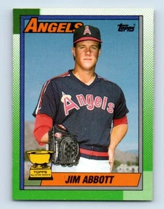 1990 O-Pee-Chee Jim Abbott California Angels #675 - Picture 1 of 2