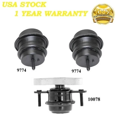 Montaje de motor y transmisión 3 piezas para Infiniti M37 2011-2013; Q40 2015 sedán 3,7 L 2x2 Foto 1 de 4