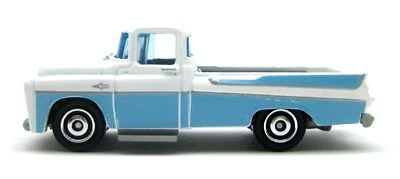 Matchbox Dodge Sweptside Pickup 68/100 weiß blau 1:64
