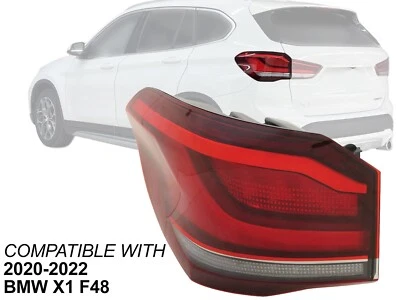 Lâmpada traseira LED externa 2020 2021 2022 BMW X1 F48 driver lado esquerdo 63217477715 - Imagem 1 de 4