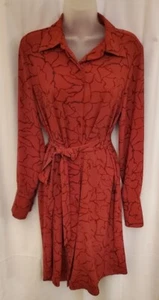 Prologue Women's Long Sleeve Dress - Red, Black - Size M - NWT - Picture 1 of 4