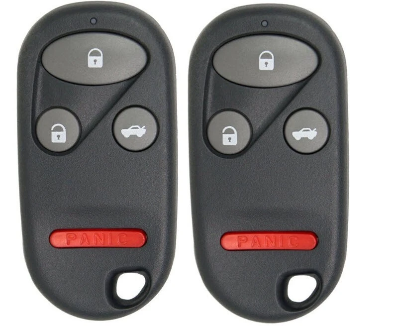 2 piezas de repuesto para Acura 1999-2003 TL Honda 1998-2002 Accord mando a distancia llavero coche Foto 1 de 3