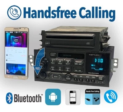 95-00 Chevy S10 Lumina Cavalier Blazer Oem radio Bluetooth Handsfree Calling. - Image 1 of 4