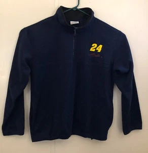 Vintage Jeff Gordon #24 Racing Pullover~1/4 Zipper~Fleece~Competitors View Brand - Picture 1 of 8