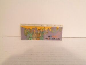 1987 McDonalds The Real Ghostbusters 6" Lenticular Ruler Happy Meal Toy