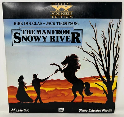 The Man From Snowy River Laserdisc 1233-85 Widescreen LD WS Kirk Douglas - Image 1 of 3