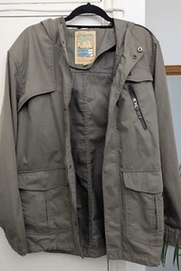 Billabong Green Cotton Jacket | Women's Small - Picture 1 of 14