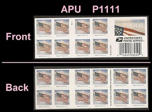 US 5055a Flag F booklet APU 20 MNH 2016 - Picture 1 of 1