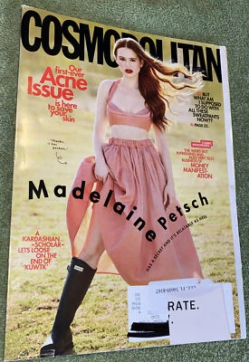 Cosmopolitan Magazine Madelaine Petsch Acne Issue Fashion Feminism Beauty 2021 - Image 1 of 4