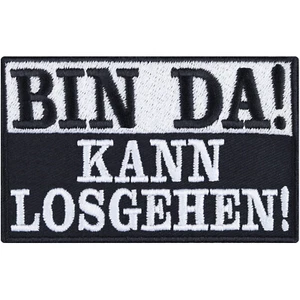 Parche festival: BIN DA - CAN START plancha motorista parche heavy metal - Imagen 1 de 5