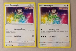 2x Smeargle 209/264 Pokemon card Fusion Strike common NM - Picture 1 of 1